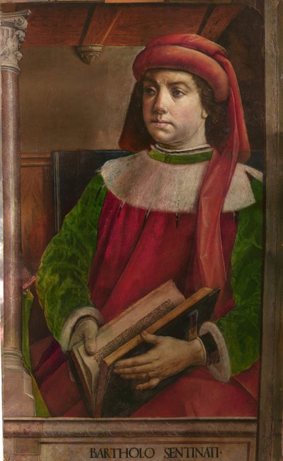 Bartolus de Saxoferrato door Pedro Berruguete