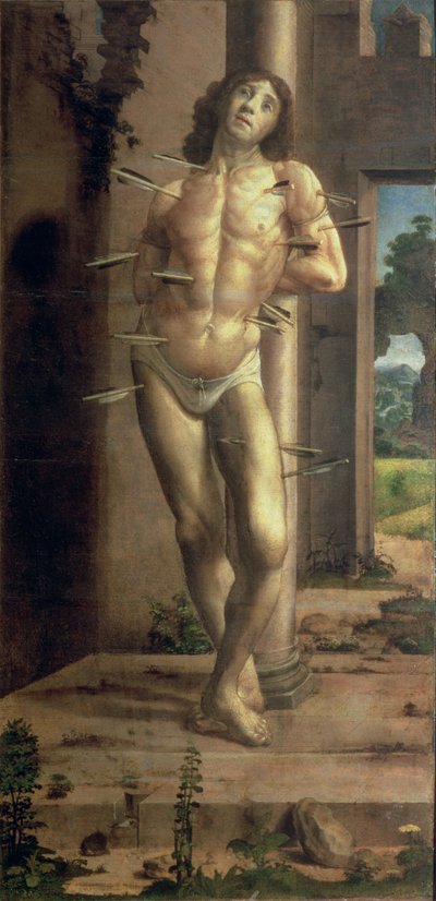 Sint Sebastiaan door Pedro Berruguete