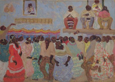 Zwarte Dans door Pedro Figari