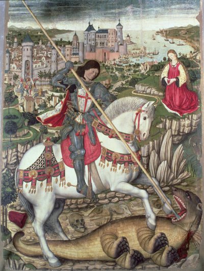 Sint Joris en de Draak door Pedro Nisart