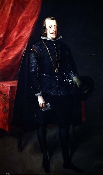 Filips IV (1605-65) door Pedro de Villafranca