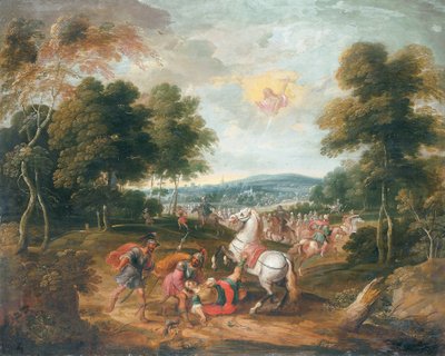 De bekering van Sint Paulus door Peeter Snayers