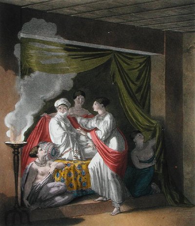 Prinses Orozo Tishai van de stad Adowa, Abessinië en haar vrouwen, plaat 13 uit 