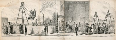 24 april, zondagmiddag, Primrose Tavern, Chalk Farm door Percy Cruikshank
