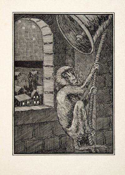 Een Valse Alarm, uit Honderd Anekdotes van Dieren, uitgegeven 1924 door Percy J. Billingshurst
