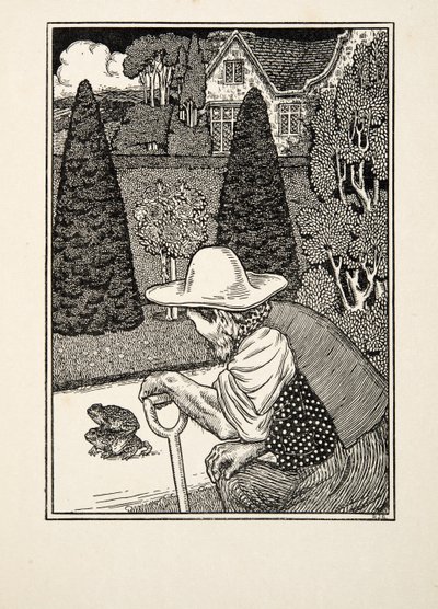 Een Trouwe Metgezel, uit Honderd Anekdotes van Dieren, uitgegeven 1924 door Percy J. Billingshurst