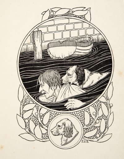 Een Edelmoedige Wraak, uit Honderd Anekdotes van Dieren, uitgegeven 1924 door Percy J. Billingshurst