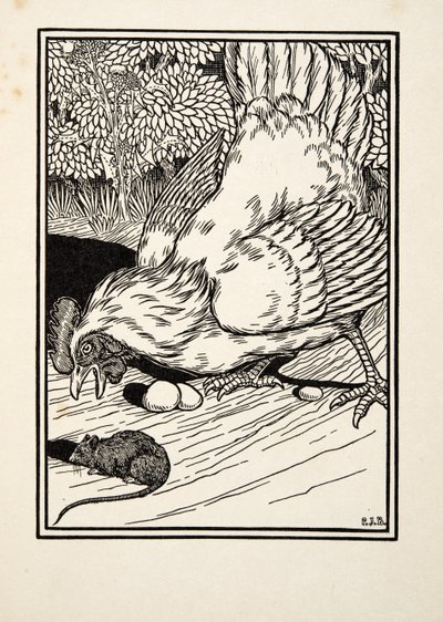 Een Vreemde Muizenvanger, uit Honderd Anekdotes van Dieren, uitgegeven 1924 door Percy J. Billingshurst