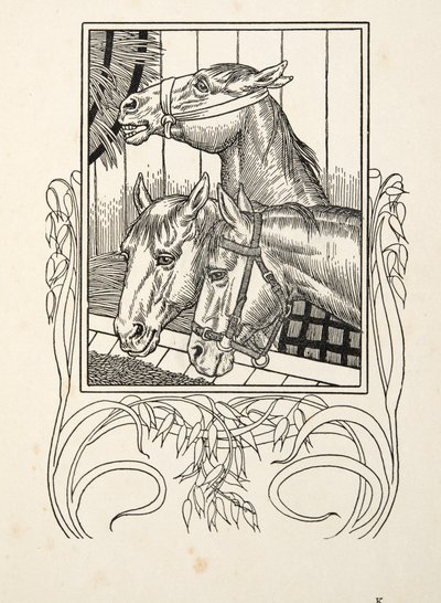 De ouderen helpen, uit Honderd anekdotes van dieren, pub. 1924 door Percy J. Billingshurst