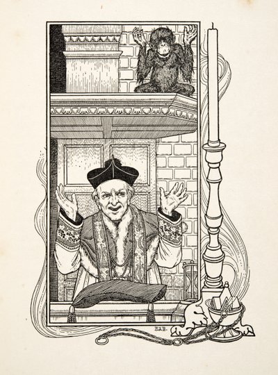 Mimic, uit Honderd anekdotes van dieren, pub. 1924 door Percy J. Billingshurst