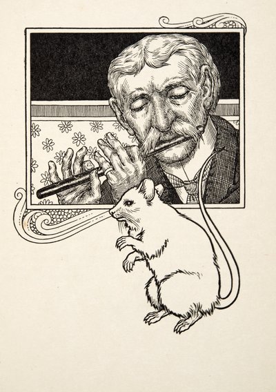 Muzikale muizen, uit Honderd anekdotes van dieren, pub. 1924 door Percy J. Billingshurst