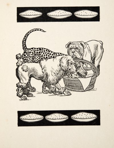 Van twee kwaden het minste kiezen, uit Honderd anekdotes van dieren, pub. 1924 door Percy J. Billingshurst