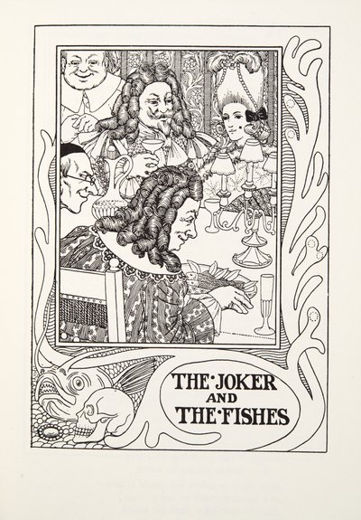 De Joker en de Vissen, uit Fontaine Fabels, uitgegeven 1905 door Percy J. Billingshurst