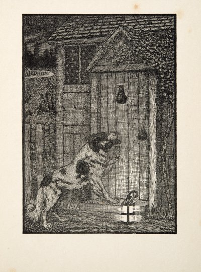 De Newfoundland Hond, uit Honderd Anekdotes van Dieren, uitgegeven 1924 door Percy J. Billingshurst