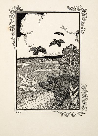 De Varkenswijzer, uit Honderd Anekdotes van Dieren, uitgegeven 1924 door Percy J. Billingshurst