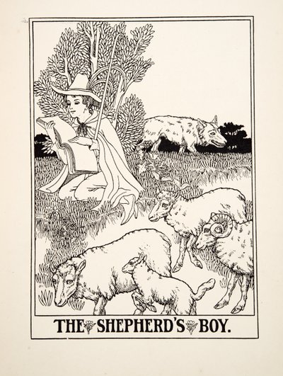 De herdersjongen, uit Honderd fabels van Aesopus door Percy J. Billingshurst