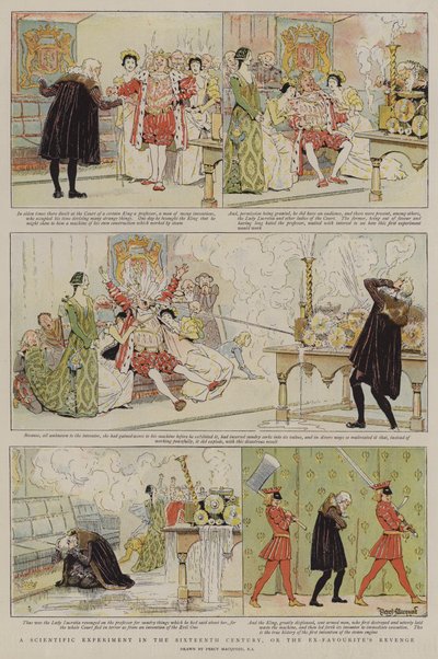 Een wetenschappelijk experiment in de zestiende eeuw, of de wraak van de ex-favoriet door Percy Macquoid