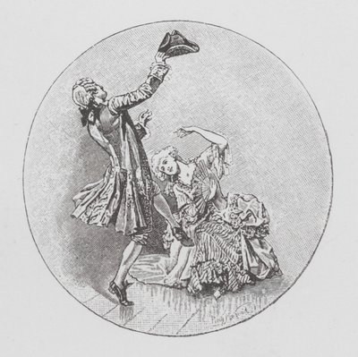 Dansen door Percy Macquoid
