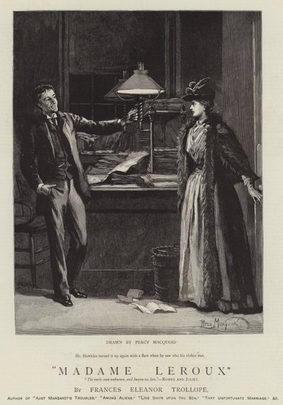 Madame Leroux door Percy Macquoid