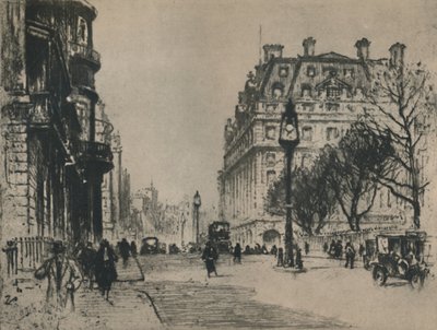 Piccadilly, 1927 door Percy Robertson