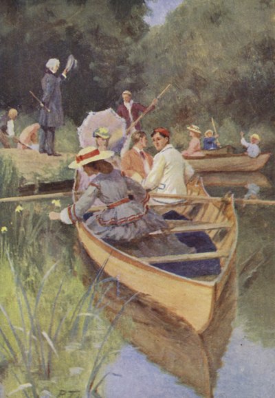 Illustratie voor Little Women door Louis M Alcott door Percy Tarrant