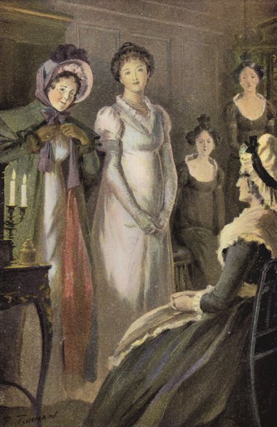 Illustratie voor Silas Marner door George Eliot door Percy Tarrant