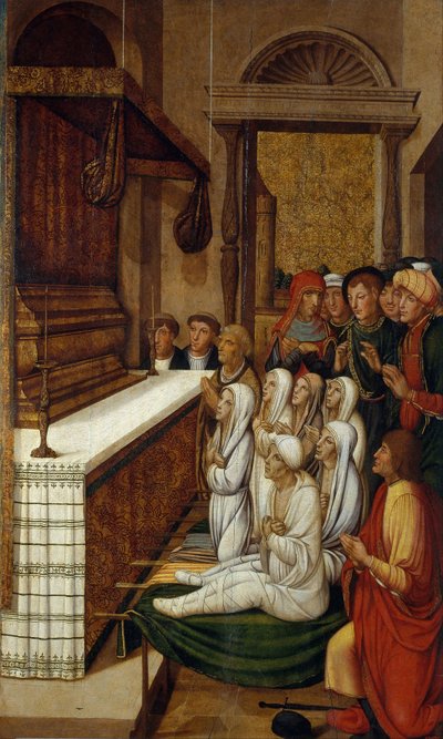 Zes Wederopstandingen voor de Relieken van Sint Stefanus door Pere Gascó