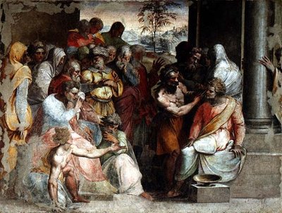 Het Oordeel van Zaleucus, c.1525 door Perino del Vaga