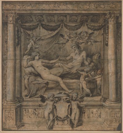 Jupiter en Juno: Studie voor de 