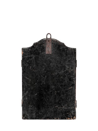 Een draagbaar christelijk heiligdom (Seigan) in opdracht van de Portugese Jezuïeten door Period Momoyama