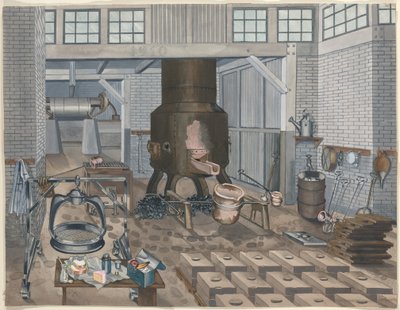 IJzergieterij, 1910 door Perkins Harnly