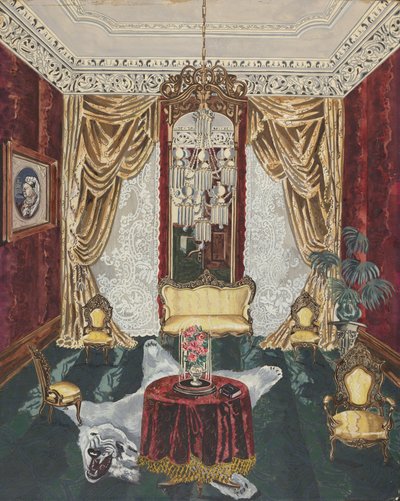 Stadswoning Salon, 1869 door Perkins Harnly