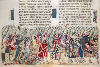 Expeditie van Xerxes, illustratie uit 