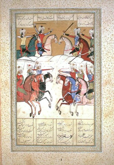 Slagveld door Persian School