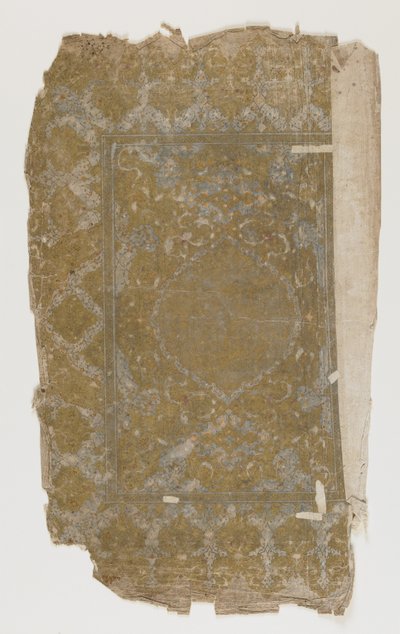 Folio uit een Rawzat al-safa door Persian School