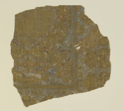 Fragment uit een Rawdat al-safa door Persian School
