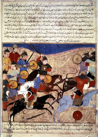 MONGOOLSE Geschiedenis: Mongoolse Krijgers door Persian School