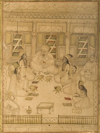 Manuscript van de Gulistan van Sadi door Persian School