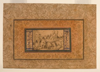 De Verloren Zoon, c.1600 door Persian School