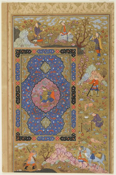 Jonge vrouw, c.1590-1610 door Persian School