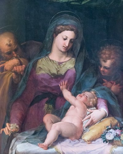 Madonna en Kind met de jonge Sint Jan door Peter (1548 1628) Candid