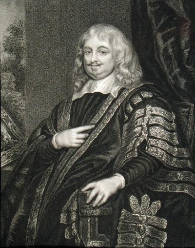 Portret van Sir Edward Hyde (1609-74) 1e Graaf van Clarendon, uit 