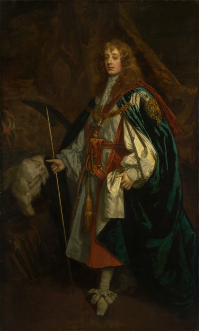 Charles Stuart, Derde Hertog van Richmond en Zesde Hertog van Lennox (1639-1672), circa 1661 door Peter (and studio) Lely