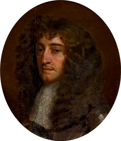 Portret van Prins Rupert van de Rijn door Peter (follower of) Lely