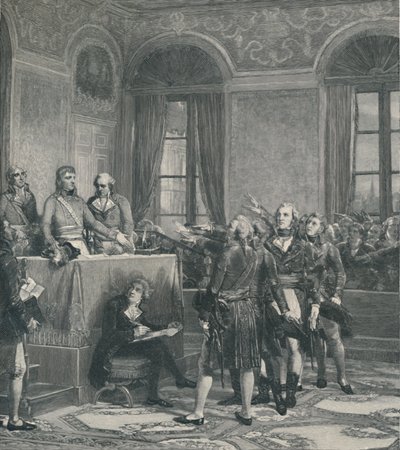 Installatie van de Raad van State...25 december 1799, 1896 door Peter Aitken
