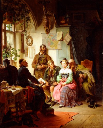 De huwelijksinstructies door Peter Baumgartner