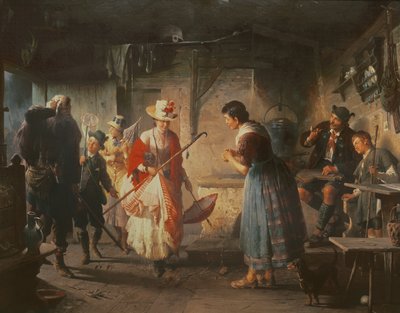 De bezoeker door Peter Baumgartner