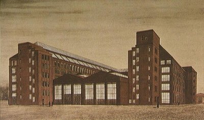 AEG Hoogspanningsfabriek, Berlijn door Peter Behrens