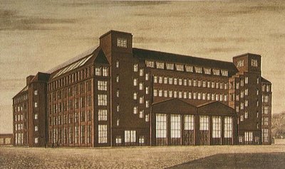 AEG Hoogspanningsfabriek, Berlijn door Peter Behrens