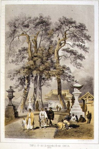Tempel van Hat-Chi-Man-Ya-Chu-Ro, Simoda, uit 